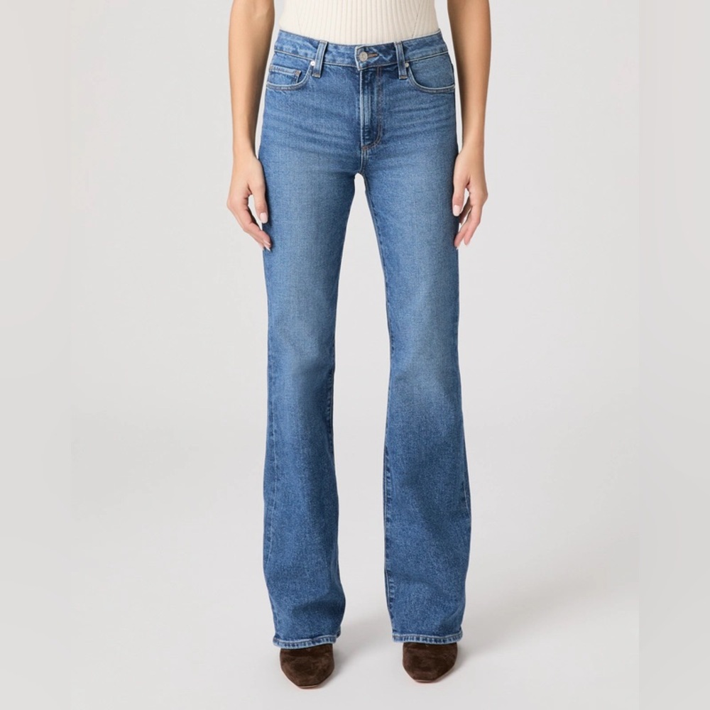 PAIGE Blue Flare Women's Jeans